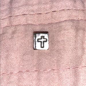 PANDORA BIBLE CHRISTIAN CROSS CHARM (retired)